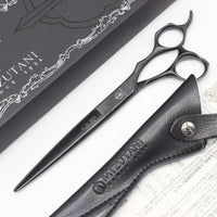 【美品】ミズタニシザーズ SCHOREM MASTER BLACK カットシザー 7インチ ハマグリ刃 3Dハンドル シュコーラムマスター ブラック