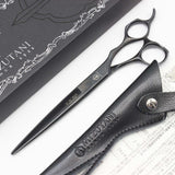 【美品】ミズタニシザーズ SCHOREM MASTER BLACK カットシザー 7インチ ハマグリ刃 3Dハンドル シュコーラムマスター ブラック