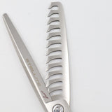 【美品】ミズタニシザーズ STELLITE alloy 230 セニング 6インチ 3Dハンドル 12目 約25%〜30% ステライト