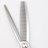 【美品】刃物屋トギノン クイーンサクセススター セニング 5.8インチ メガネハンドル 28目フラット/スリット 約20% シザー トギノン