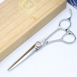 【美品】ナルトシザー サークラインクイーン 無料修理2回あり カットシザー 5.8インチ 片剣刃 ヘネシーオフセットハンドル