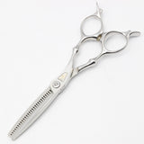 【美品】刃物屋トギノン NEO Queen R28 セニング 5.8インチ メガネハンドル 28目 約20% ネオクイーン トギノン シザー