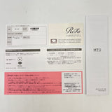 【美品】MTG ReFa FINGER IRON ST RE-AS-02A ホワイト リファフィンガーアイロンST ヘアアイロン 本体