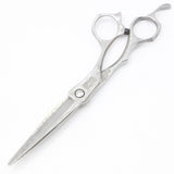 【美品】ミズタニシザーズ DAMA INTEGRAL D-01 カットシザー 6.2インチ ハマグリ刃 オフセットハンドル ダマスカス ミズタニ