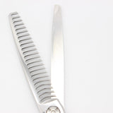 【美品】シザーズジャパン LSBS加工 Qv FLOR QVF23%23i18Y セニング 6インチ メガネハンドル 23目2段 約23%