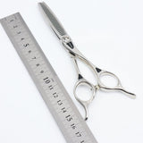 【美品】刃物屋トギノン クイーンサクセススター セニング 5.8インチ メガネハンドル 28目フラット/スリット 約20% シザー トギノン