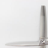 【美品】サクシード サンドラ セニング35 SUN35 デザイン/仕上げ用 6インチ メガネハンドル 35目 約10%～20% SUNDRA Thinning シザー