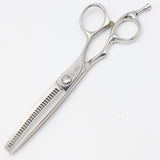 【美品/研磨済】	LIPPS L-837 セニング 6インチ 3Dハンドル 28目 約25%～30％ シザー リップス