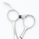 【美品】光シザー TRENDY Ⅲ 732 セニング 6インチ オフセットハンドル 40目フラット 約10% ヒカリ トレンディ3