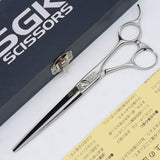 【美品】SGK 三和技研 カットシザー 6.8インチ ハマグリ刃 オフセットハンドル
