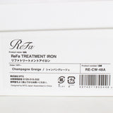 【美品】MTG ReFa TREATMENT IRON RE-CW-48A シャンパングレージュ 専用アイロンホルダー付 トリートメントアイロン リファ 本体