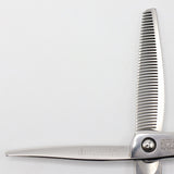 【美品】ミズタニシザーズ SWORD THINNING 40 セニング 6インチ 3Dハンドル 40目 約15％〜25％