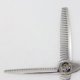 【美品】刃物屋トギノン プレミアムクイーン ツイン セニング 5.8インチ メガネハンドル 22目フラット/スリット2本 約40% トギノン シザー