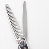 【美品】MIYABI 雅 ステアー253 N2530UCM セニング 5.8インチ メガネハンドル 25目3段 約30% 山中スペシャル シザー