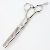 【美品】ミズタニシザーズ セニング 5.8インチ オフセットハンドル 30目V溝逆刃 約20%〜25%