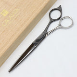 【美品】オオカワプロシザーズ JagⅡ SGJ60-A カットシザー 6インチ 笹刃 ・メガネハンドル ジャグ