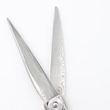 【美品】ミズタニシザーズ DAMA INTEGRAL D-01 カットシザー 6.2インチ ハマグリ刃 オフセットハンドル ダマスカス ミズタニ