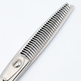 【美品】内海シザー U&U AT60/30 セニング 6インチ メガネハンドル 30目V溝 約20%～25% ウツミ