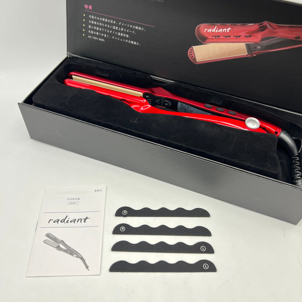 【美品】B next radiant 28mm LM-125-R シルクプロアイロン ラディアント ヘアアイロン 本体