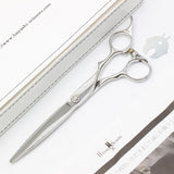 【美品】ハヤシシザース HYS-ME-ATH-6.2 カットシザー 6.2インチ マウンテンエッジ オフセットハンドル