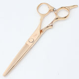 【美品】ハヤシシザース V-Standrd V-AT-6 カットシザー ピンクゴールド 6インチ ハマグリ刃 オフセットハンドル