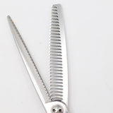 【美品】刃物屋トギノン クイーンサクセススター セニング 5.8インチ メガネハンドル 28目フラット/スリット 約20% シザー トギノン