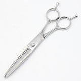 【美品】内海シザー U&U AT60/30 セニング 6インチ メガネハンドル 30目V溝 約20%～25% ウツミ