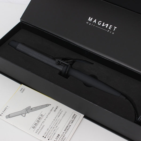 【美品】ホリスティックキュアーズ マグネットヘアプロ 32mm HCC-G32DG カールアイロン クレイツ ヘアアイロン 本体