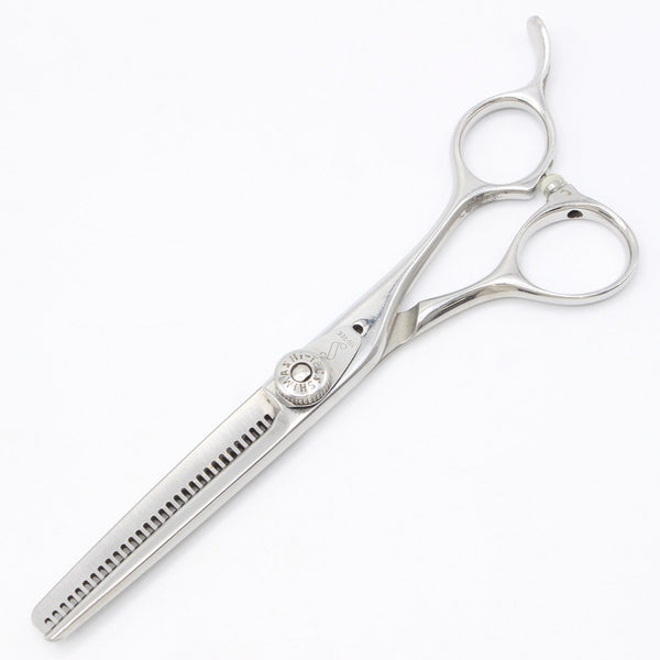 【美品】島理研 シーマハイテック SKRG60/30 セニング 6インチ オフセットハンドル 30目U溝 25%～30% シザー