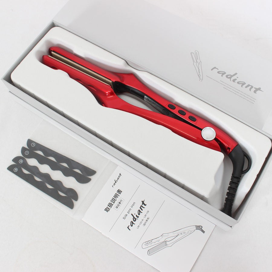 ケアレクト　ヘアアイロン　美品中古　ほぼ未使用 オーム電機 Iberisストレートヘアーアイロン | マツキヨ