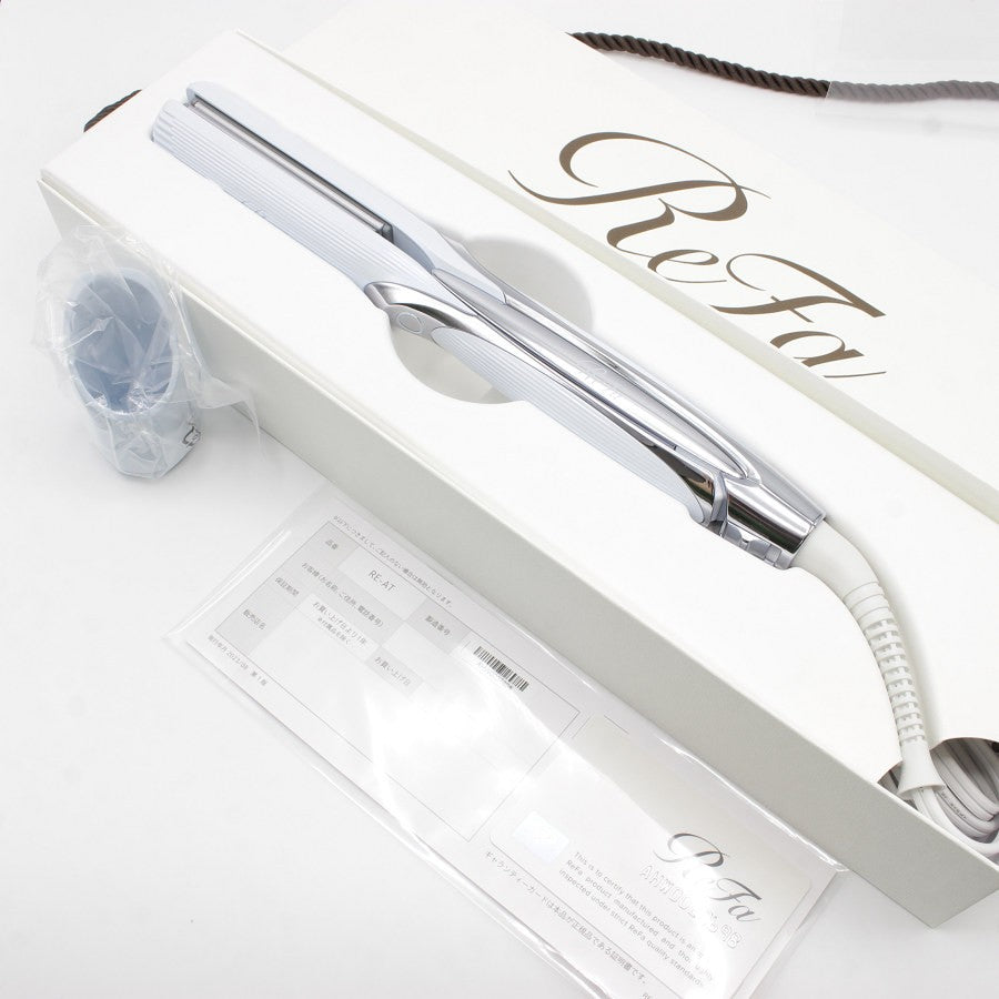 ReFa RE-AT-02A リファストレートヘアアイロン プロ（ホワイト） MTG ReFa STRAIGHT IRON PRO RE-AT-02A ホワイト リファ