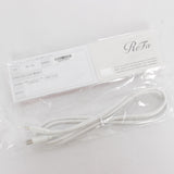 【新品/正規品】MTG ReFa FINGER IRON ST RE-AS-02A ホワイト リファフィンガーアイロンST ヘアアイロン 本体