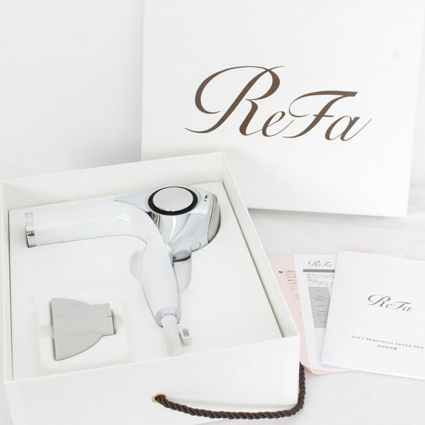 美品☆ReFa Beautech Dryer ビューテックドライヤー　ホワイト