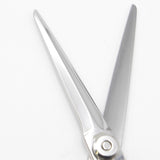 【美品】刃匠 カットシザー 5.5インチ 片剣刃 ヘネシー型オフセットハンドル HASHO