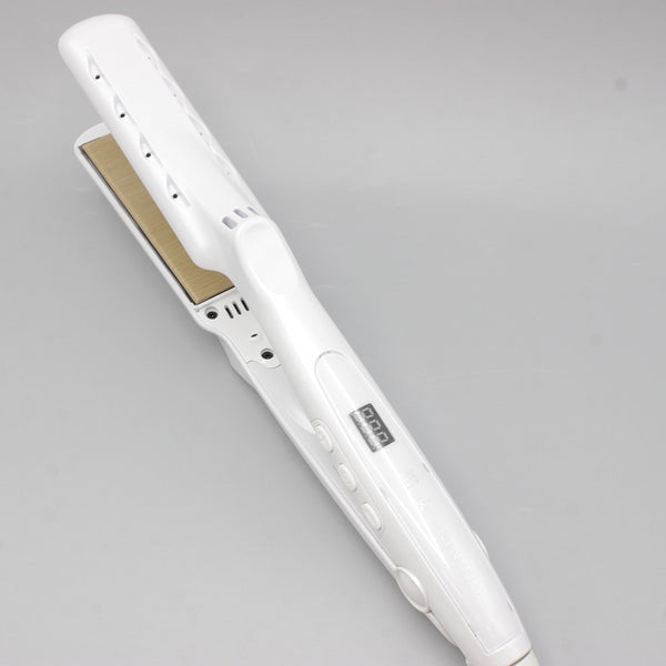 美品》KINUJO 絹女 ストレートアイロン ホワイト LM-125 - ヘア