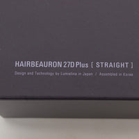 【新品】ヘアビューロン 27D Plus ストレート HBRST27D-JP バイオプログラミング ヘアアイロン コテ リュミエリーナ 本体