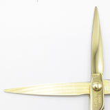 【美品】ルクスシザー Lefty60 スリットモデル ゴールドコーティング 6インチ 柳刃 オフセットハンドル