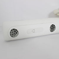 【美品】QUADS BISARA QS151-MW ミルキーホワイト ハンズフリースタンドヘアドライヤー クワッズ ビサラ 本体
