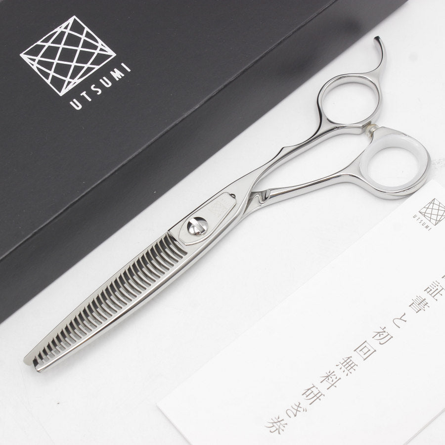 【超歓迎】 新品】内海シザー U&U RD30 セニング 6インチ オフセット しつけ用品