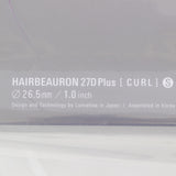 【新品/未開封】ヘアビューロン 27D Plus カール S-type 26.5mm HBLCR27D-S-JP バイオプログラミング ヘアアイロン リュミエリーナ 本体