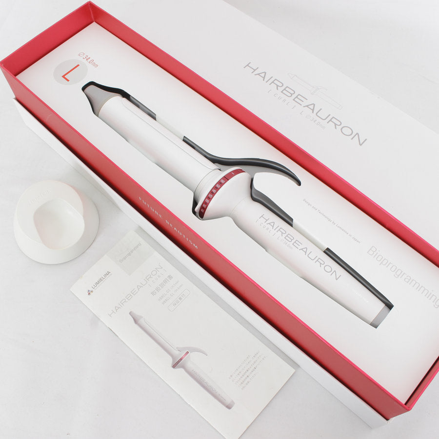 【未使用に近い】LUMIELINA リュミエリーナ HBRCL-GL 34mm リュミエリーナ ヘアビューロン カールHBRCL-GL 34mm - メルカリ